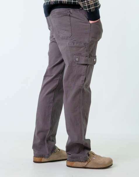 Vintage Duluth Jeans 36x30 Canvas Carpenter Baggy Jeans Charcoal Grey - view 1