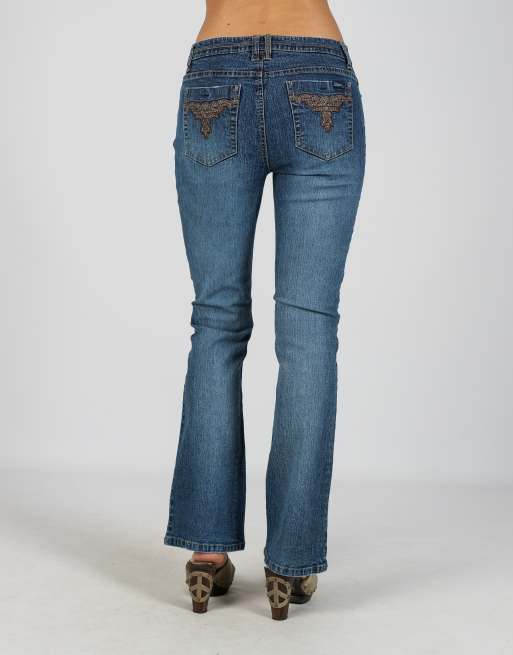 Vintage Duplex S bootcut jeans in blue, 4 of 4