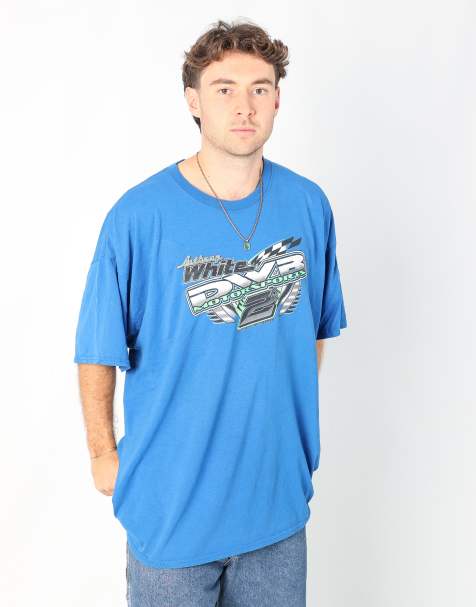 Vintage DWB Motorsports xl t-shirt in blue - view 1