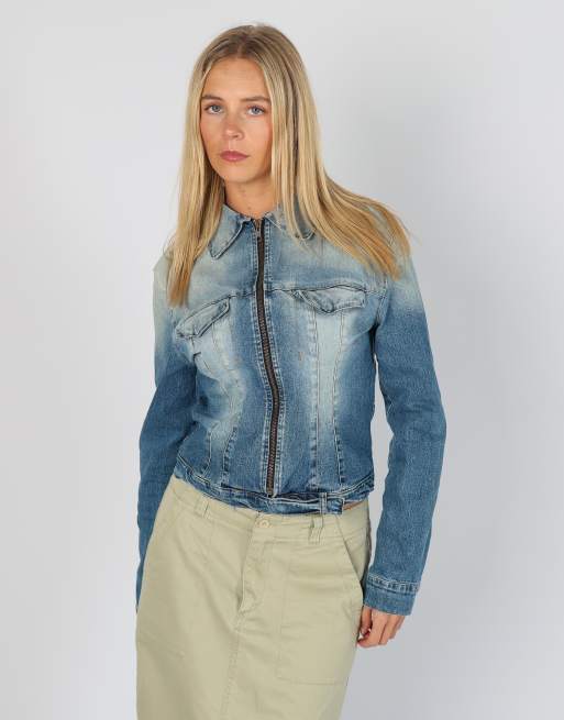Vintage Easy S denim jacket in light blue