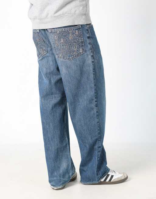 Vintage Ecko 32x30 denim jeans in blue