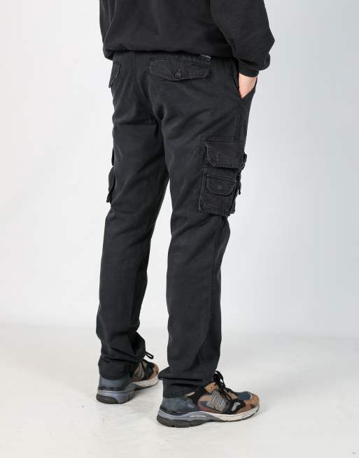 Vintage Ecko 32x32 woven cargo pants in black