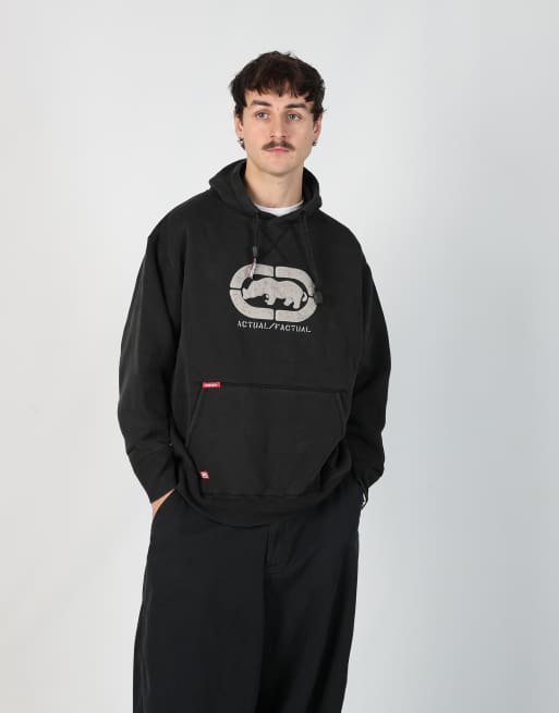 Vintage Ecko l hoodie in black