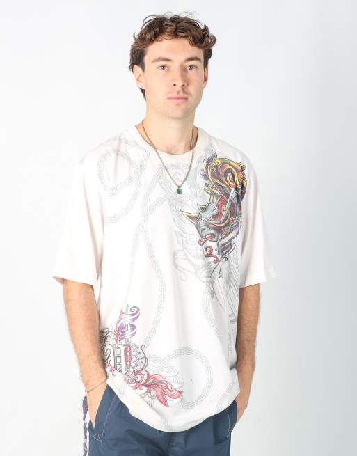 Vintage Ecko l t-shirt in white
