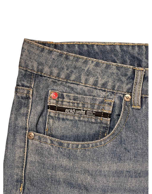 Vintage Ecko Unlimited Denim Jort Shorts, 3 of 5