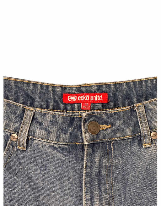 Vintage Ecko Unlimited Denim Jort Shorts, 4 of 5