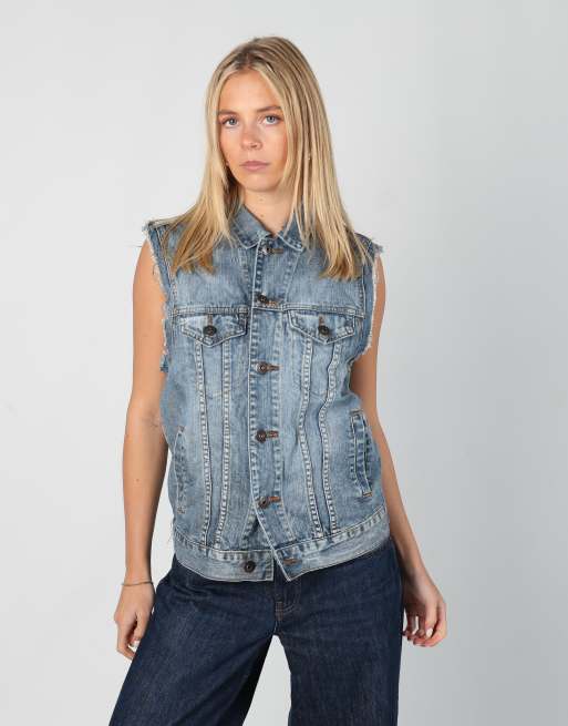 Vintage Ecko xs denim jacket in blue