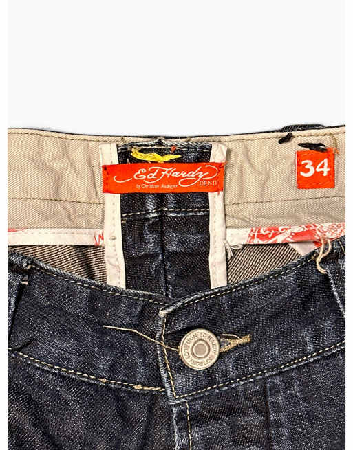 Vintage Ed Hardy Denim Jeans, 3 of 7