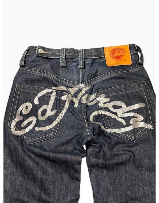 Vintage Ed Hardy Denim Jeans, 5 of 7