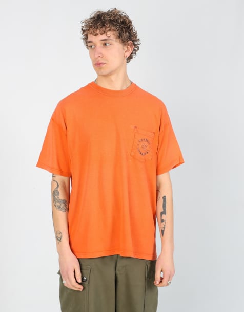Vintage Ed Hardy xl t-shirt in orange - view 1