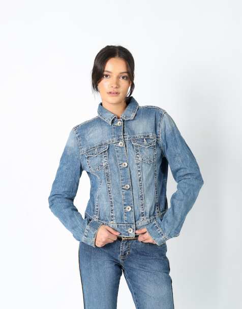 Vintage edc M denim jacket light blue - view 1