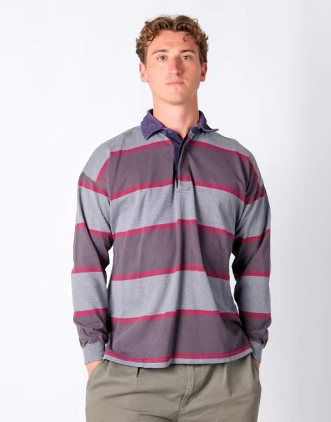 Vintage Eddie Bower l rugby sweatshirt in grey - view 1