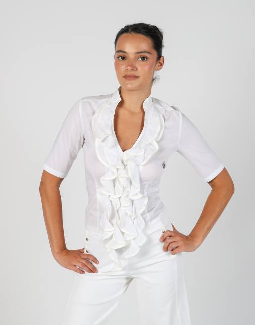 Vintage Effetti S blouse in ivory