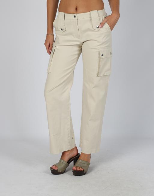 Vintage Eleonora Amadei S woven trousers in beige, 2 of 4