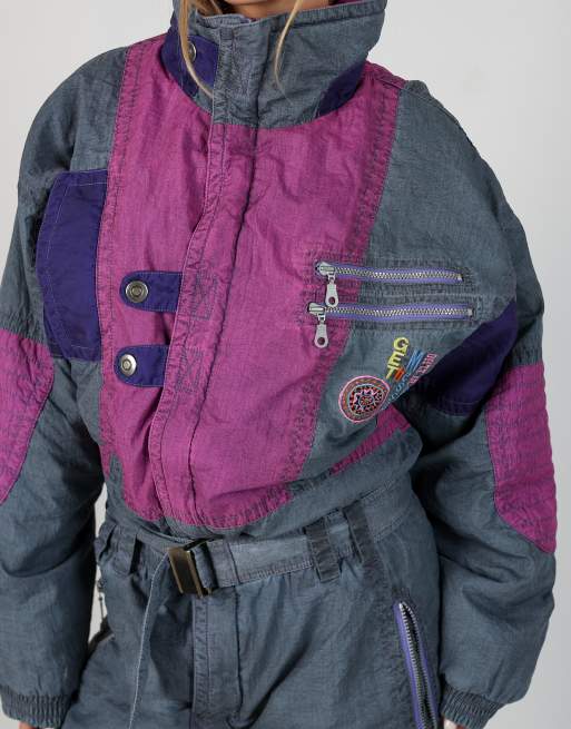 Vintage Elho M ski suit in grey, 4 of 4