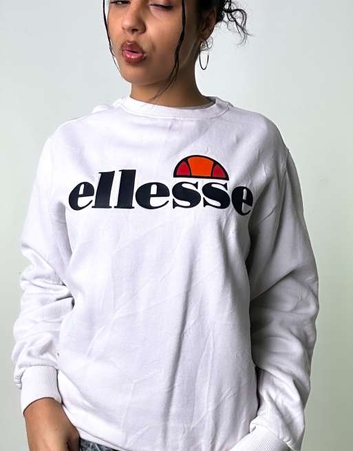 Vintage Ellese L Sweatshirt White
