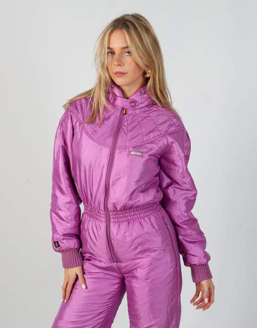 Vintage Ellesse S ski suit in pink, 2 of 4