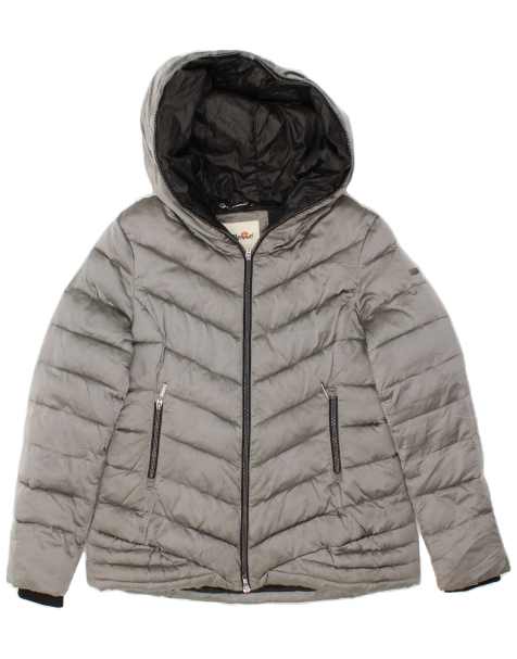 Vintage Ellesse Size L Padded Jacket in Grey - view 1