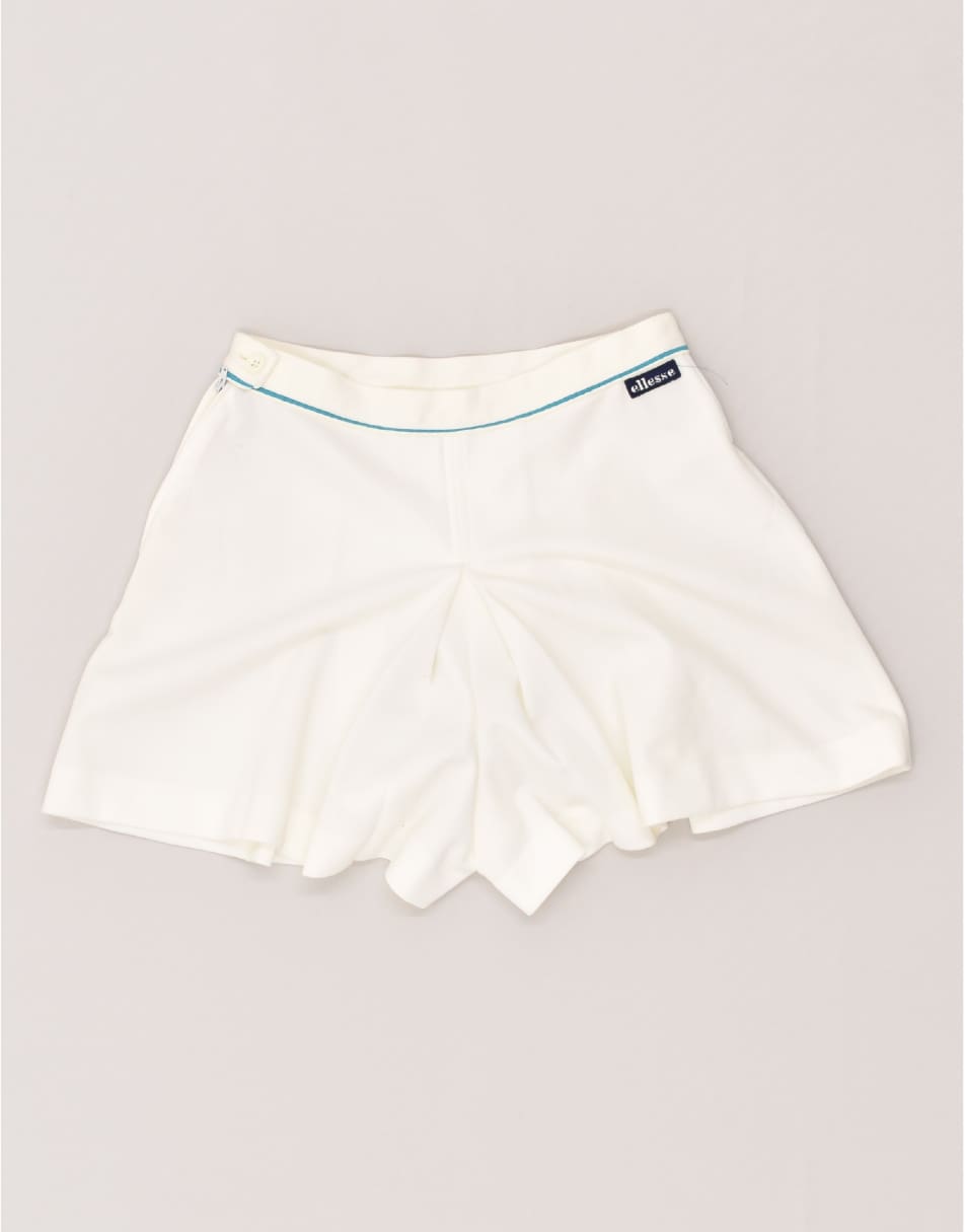 Vintage Ellesse Size S Casual Shorts in White 2