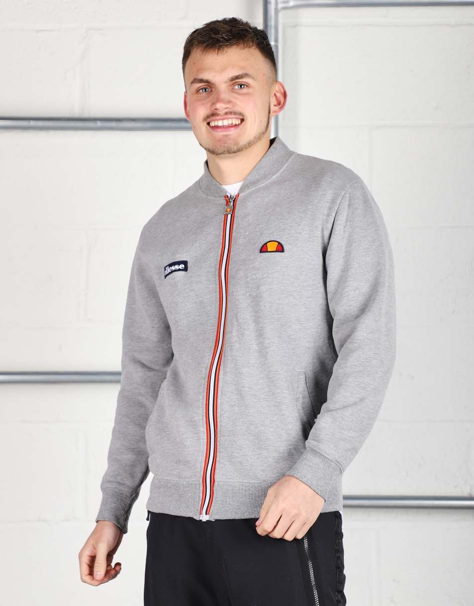 Vintage Ellesse Size S zip up sweatshirt in grey