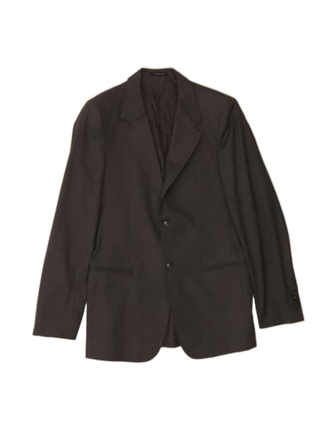 Vintage Emporio Armani 2 Button Blazer Jacket It 50 Large In Grey - view 1