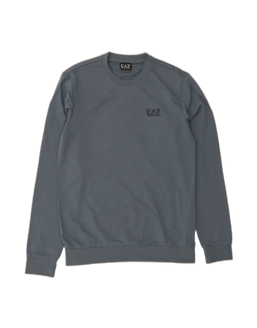 Vintage Emporio Armani Sweatshirt Jumper Large In Blue