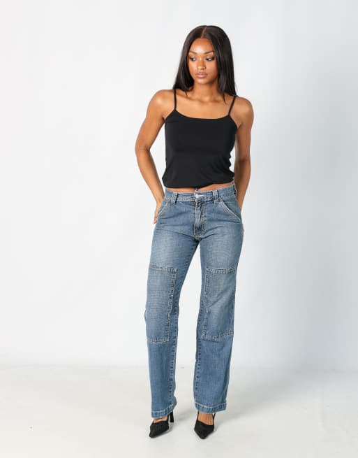 Vintage Energie S cargo pants in blue