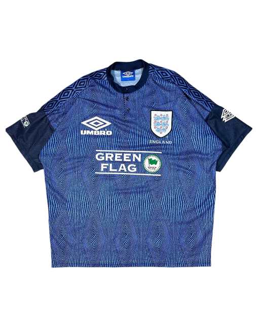 Vintage England '96 Training Football Jersey