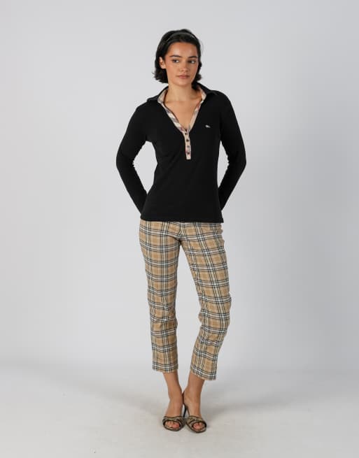 Vintage Espirit 8 woven trousers in beige, 1 of 4