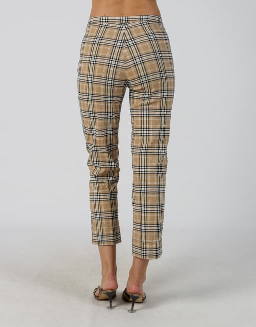 Vintage Espirit 8 woven trousers in beige, 4 of 4