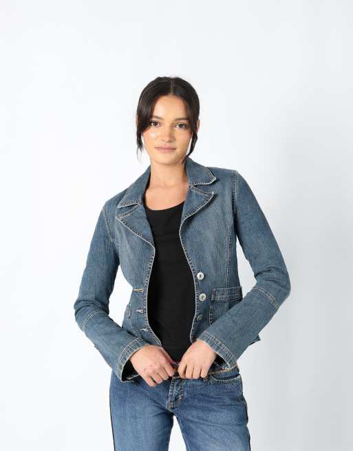 Vintage Espirit M denim jacket light blue