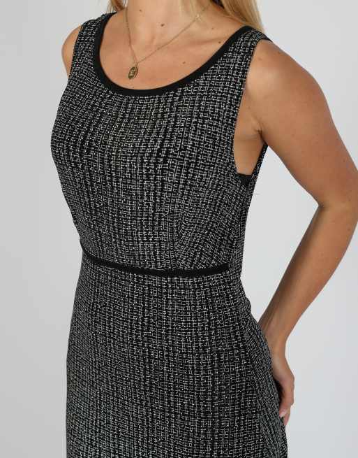 Vintage esse S woven maxi dress in black, 4 of 4