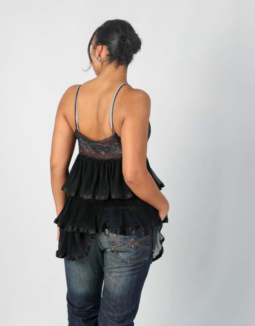 Vintage Essere M cami in black, 2 of 4