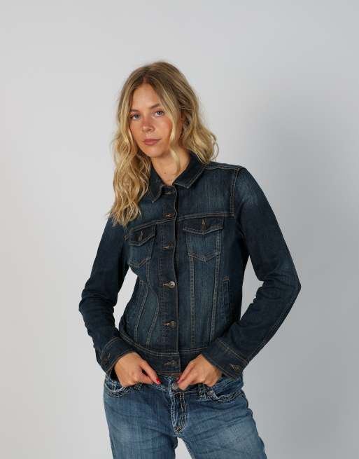 Vintage Etam S denim jacket in blue, 1 of 4