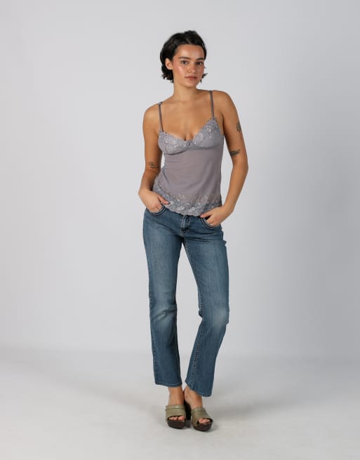 Vintage Ethyl Jeans S bootcut jeans in blue, 1 of 4