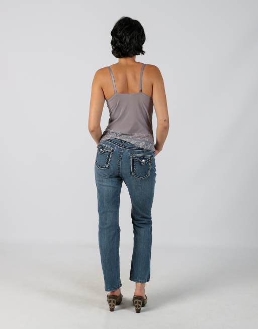 Vintage Ethyl Jeans S bootcut jeans in blue, 3 of 4