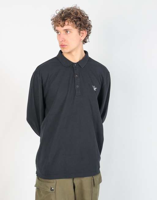 Vintage Evisu xxl polo shirt in black