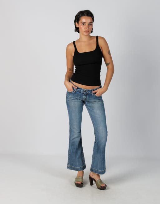 Vintage Express Jeans M bootcut jeans in blue, 1 of 4