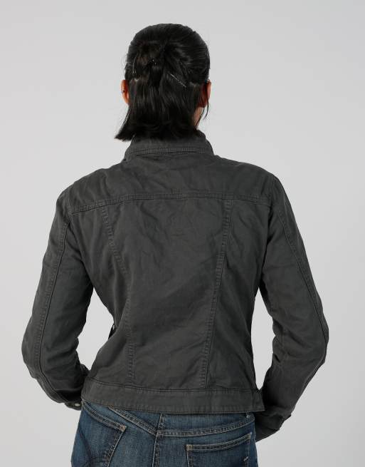 Vintage EXTYN Italia S casual jacket in charcoal grey, 2 of 4