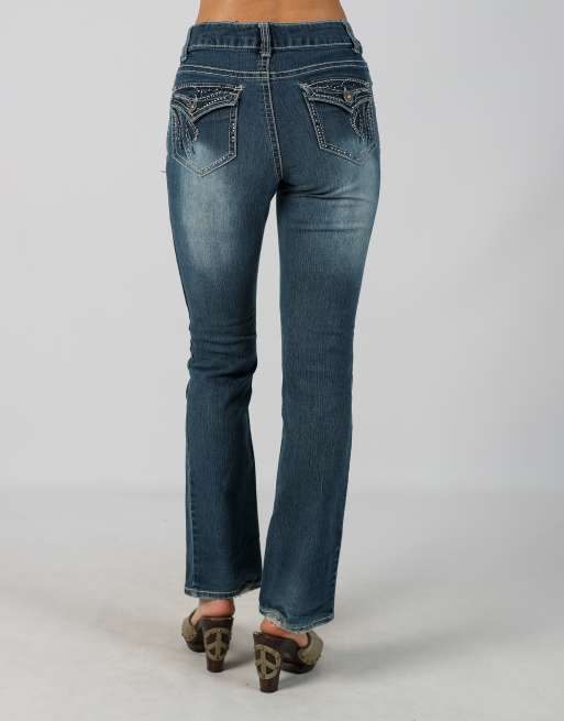 Vintage Faded Glory S bootcut jeans in blue, 2 of 4