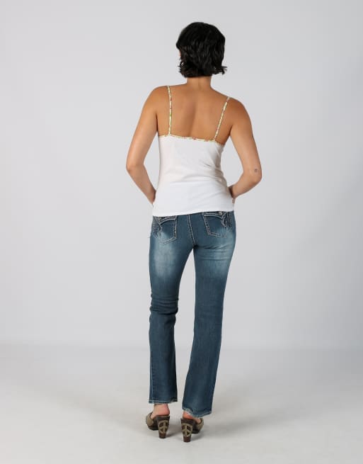 Vintage Faded Glory S bootcut jeans in blue, 3 of 4