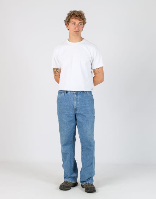 Vintage Falls Creek 36x30 denim carpenter jeans in blue