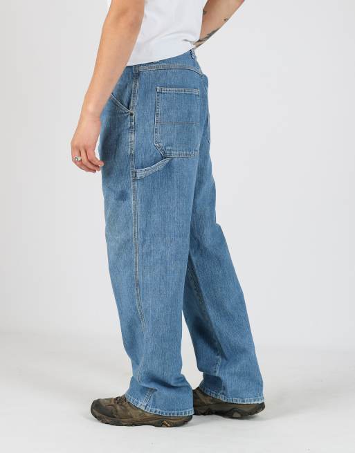 Vintage Falls Creek 36x30 denim carpenter jeans in blue, 2 of 4