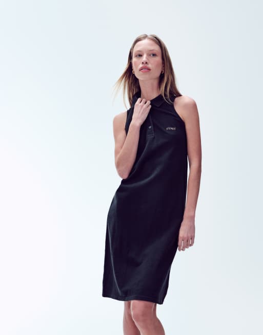 Vintage Fendi polo dress size s in black