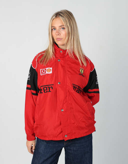 Vintage Ferrari s light jacket in red