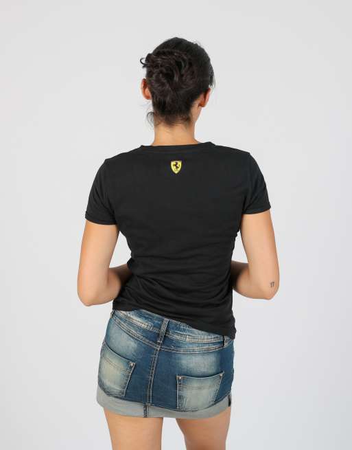 Vintage Ferrari S woven top in black, 2 of 4