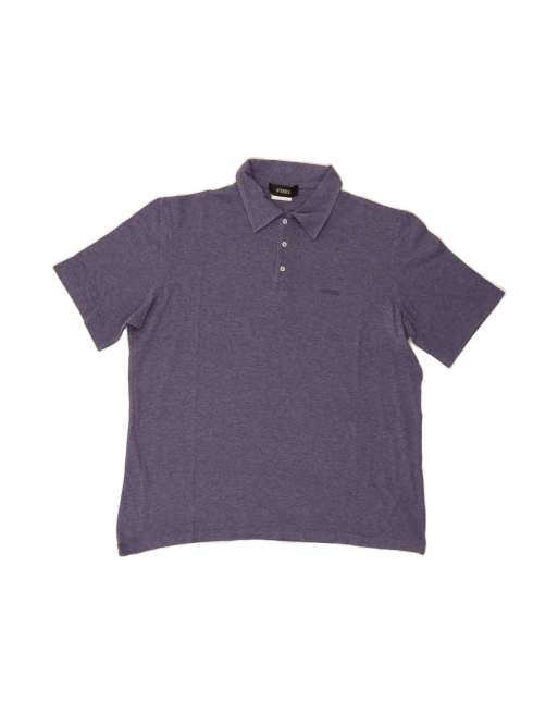 Vintage Ferre Polo Shirt XL In Blue