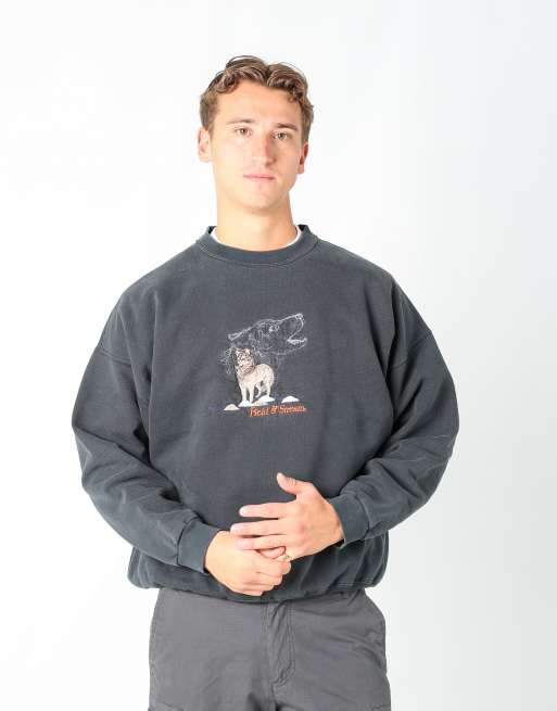 Vintage Field & Stream xl sweatshirt in black