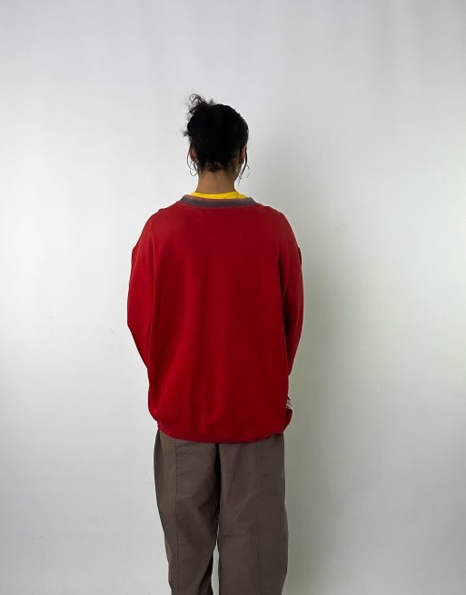 Vintage Fila 2XL Sweatshirt Red, 2 of 4