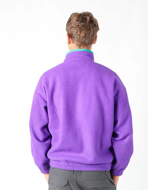 Vintage Fila l fleece in purple, 3 of 4